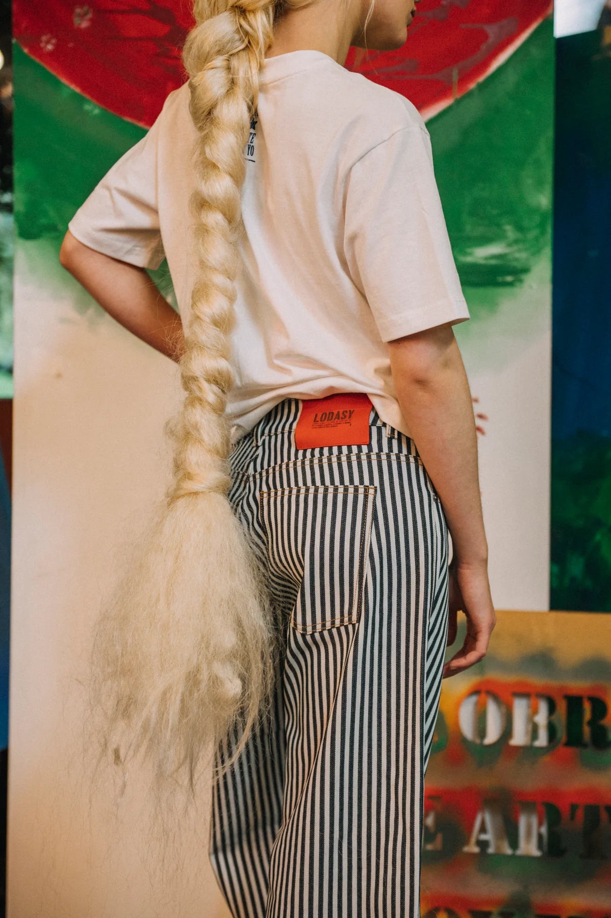 Jean Blue Stripes