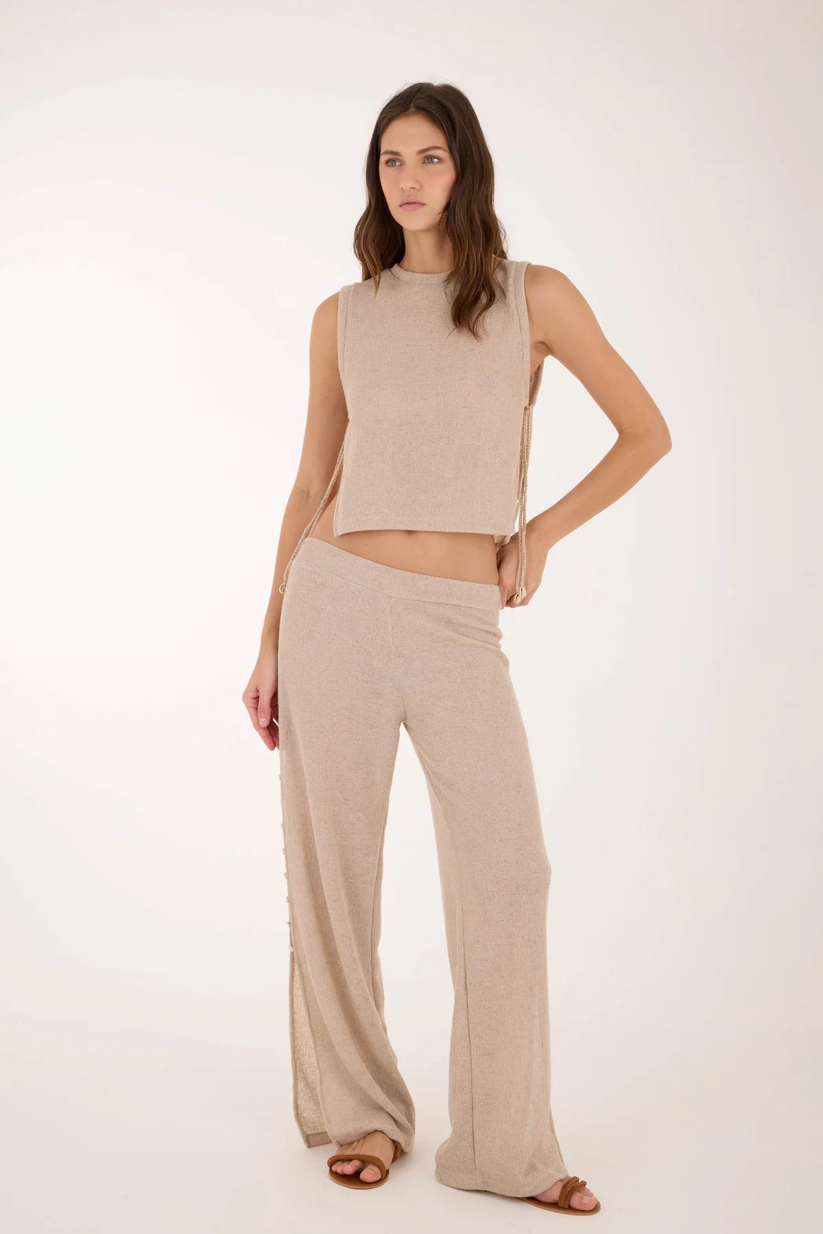 Vest Coastal Sand Gale Tie