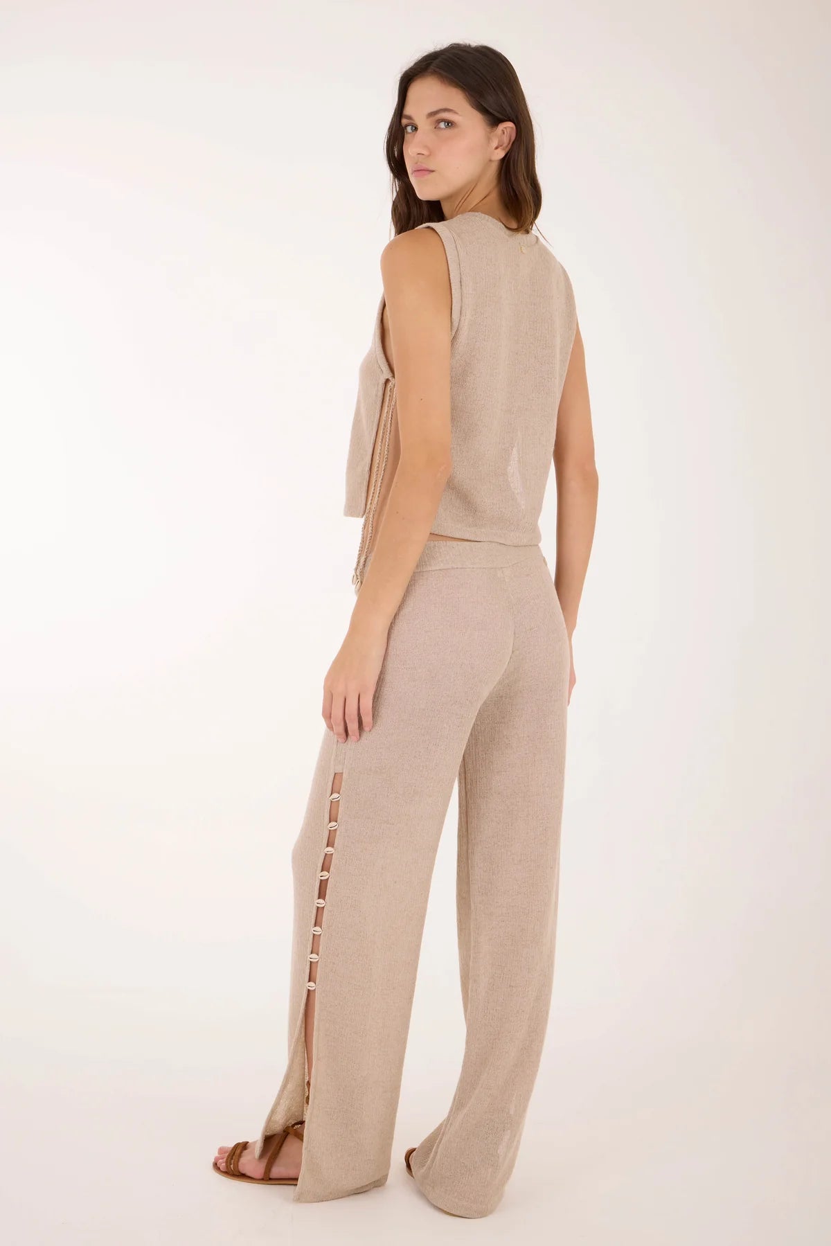 Vest Coastal Sand Gale Tie