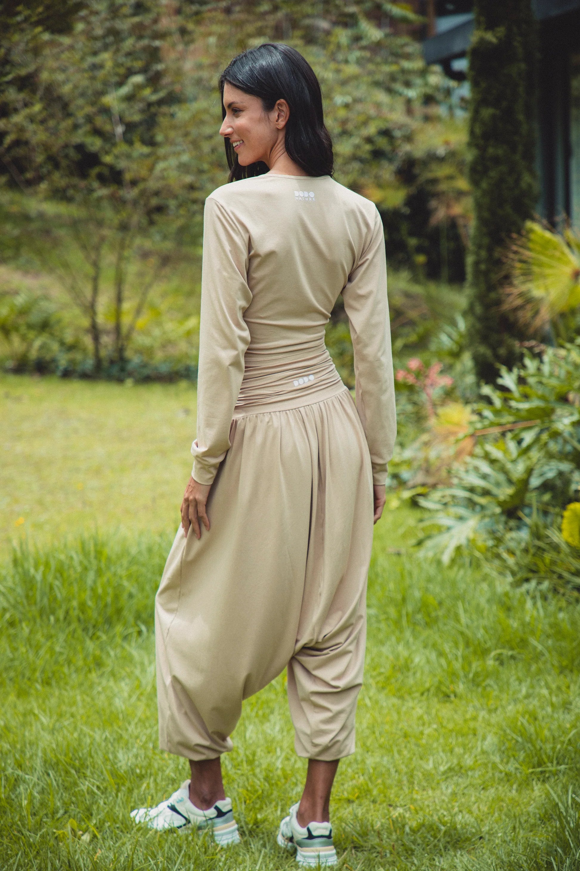 Pantalón Harem Con Pretina