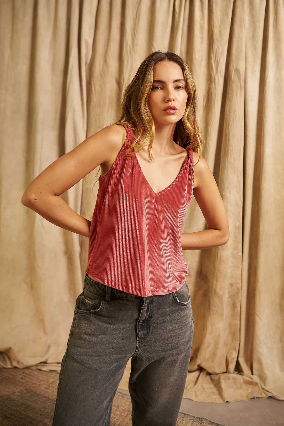 Camiseta Velvet Rosa