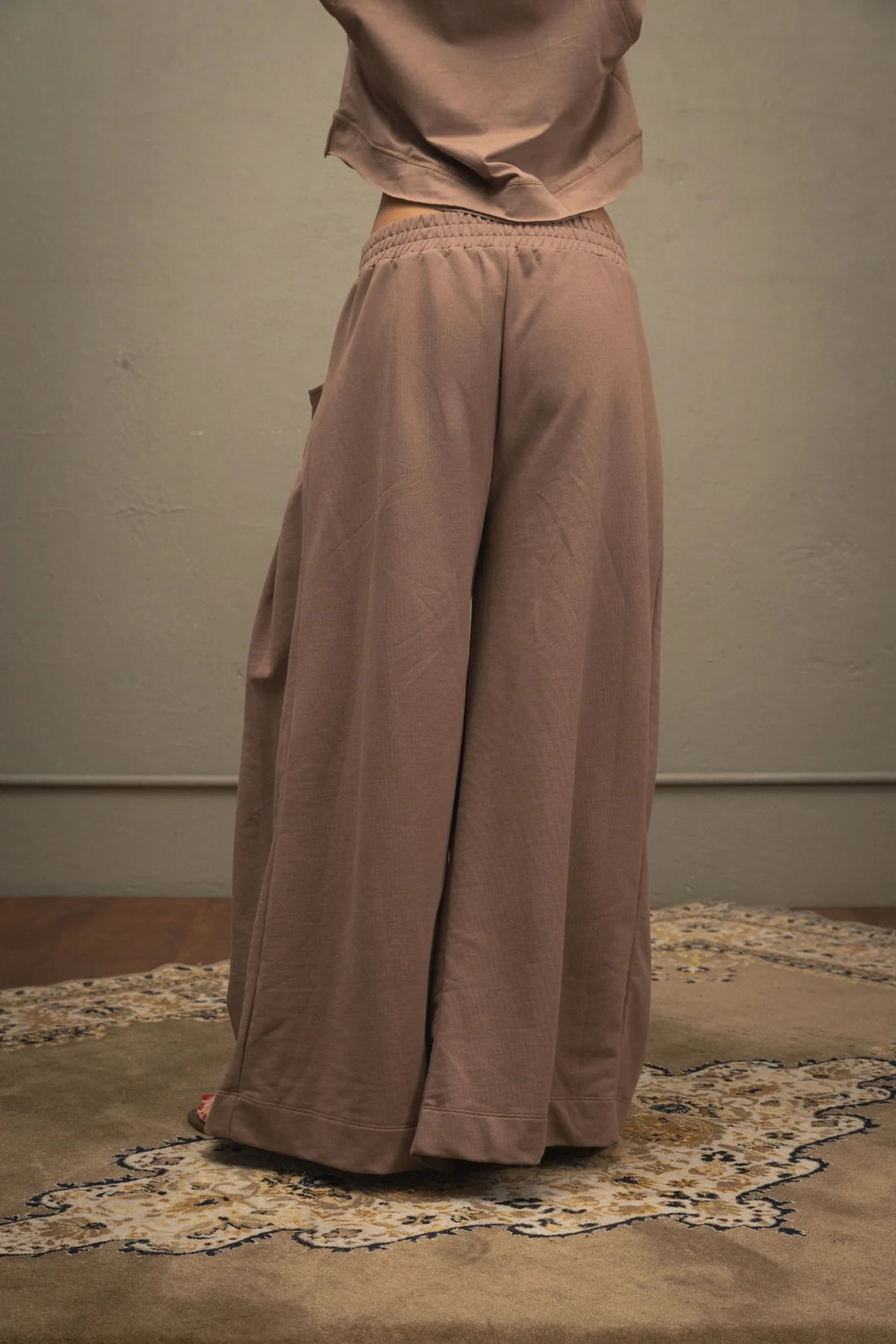 Pantalón Sudadera Cafe