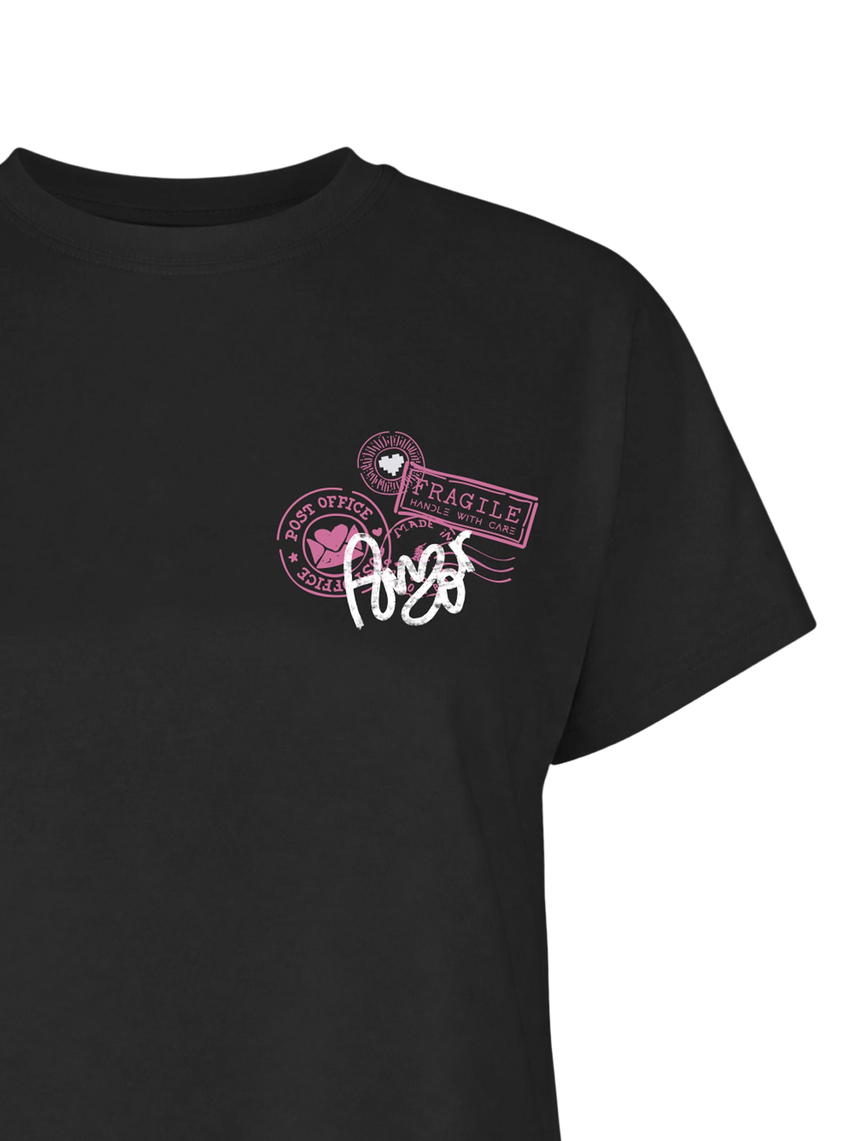 T-Shirt Love 01 Negra