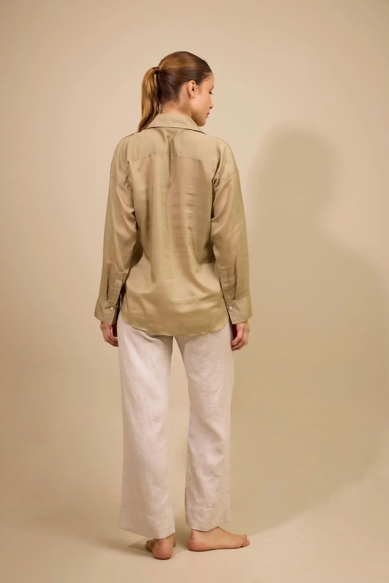 Camisa Odisea Taupe