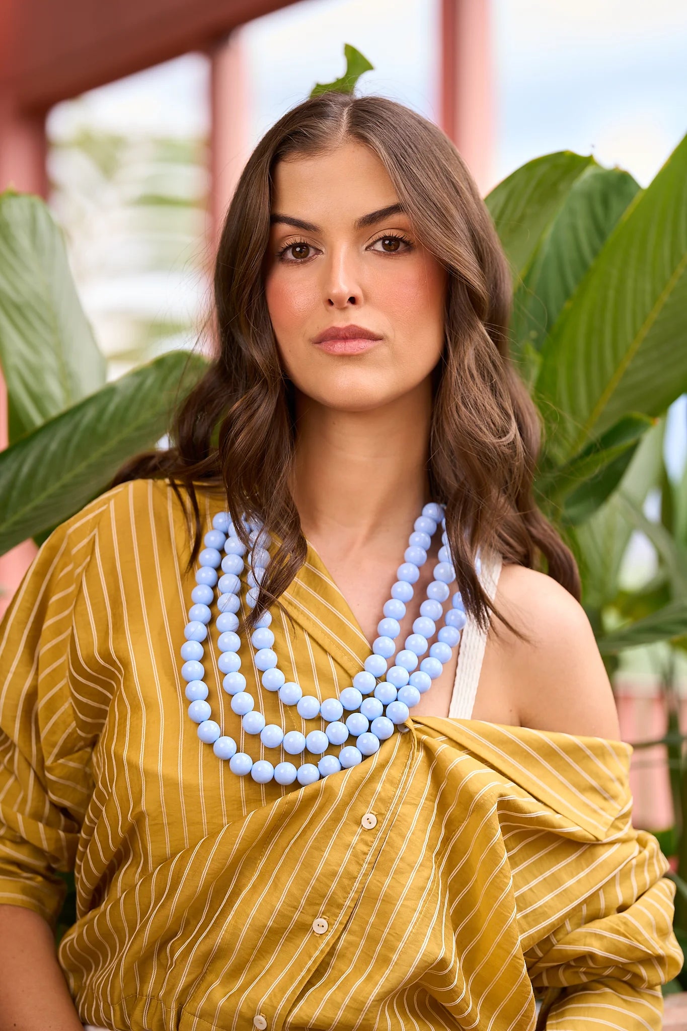 Camisa Beatriz Mustard