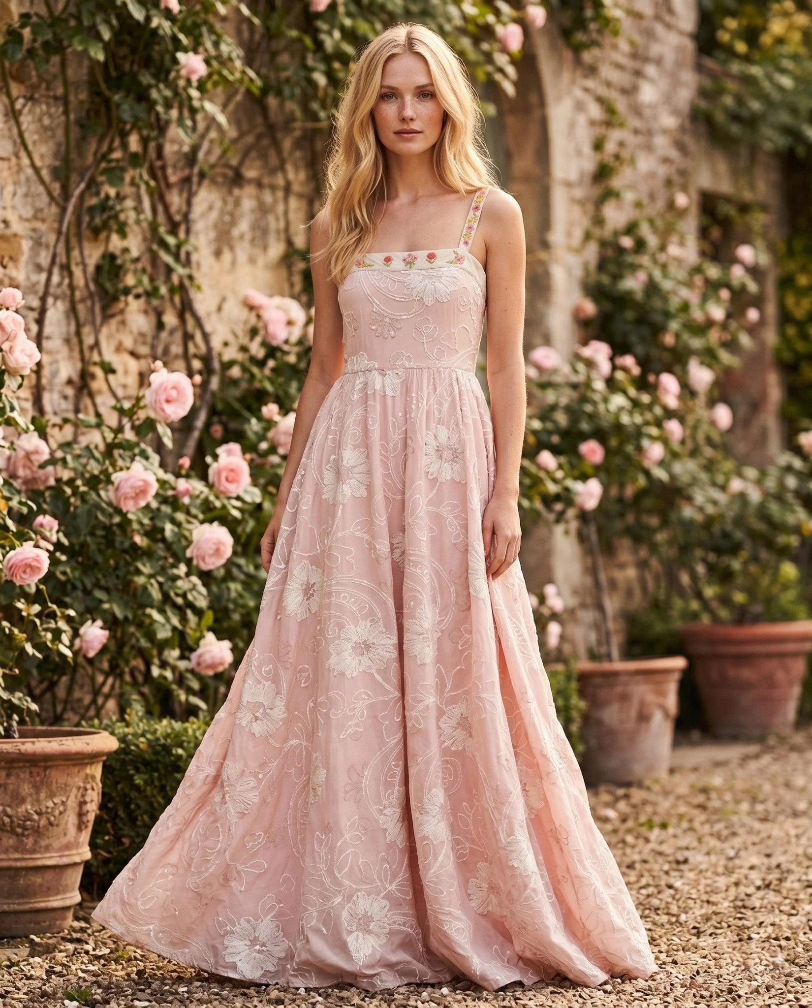 Luna Rosa Maxi Dress