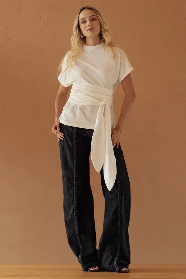 Pantalón Sis Denim Negro