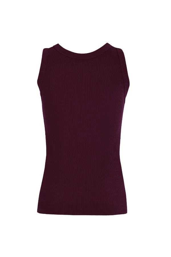 180 Tank Top Merlot
