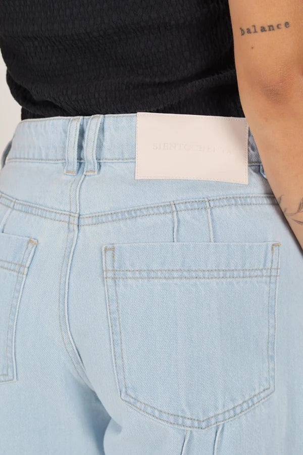 Pantalón ⁠⁠Go-To Denim Claro