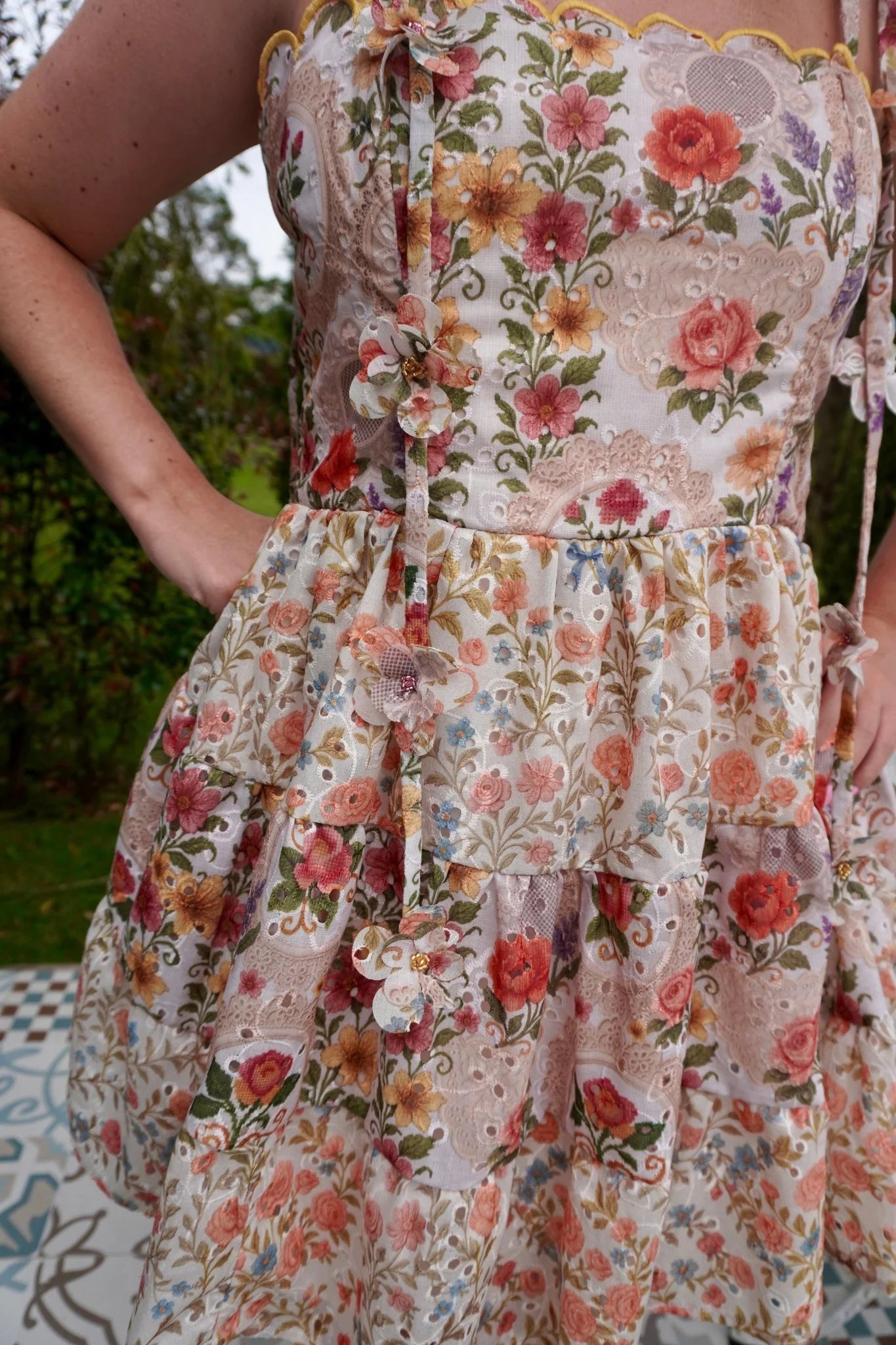 Tapestry Mini Dress