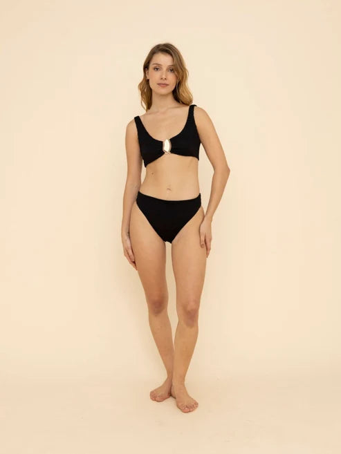 Tory Top & Ivy Bottom Black Malla