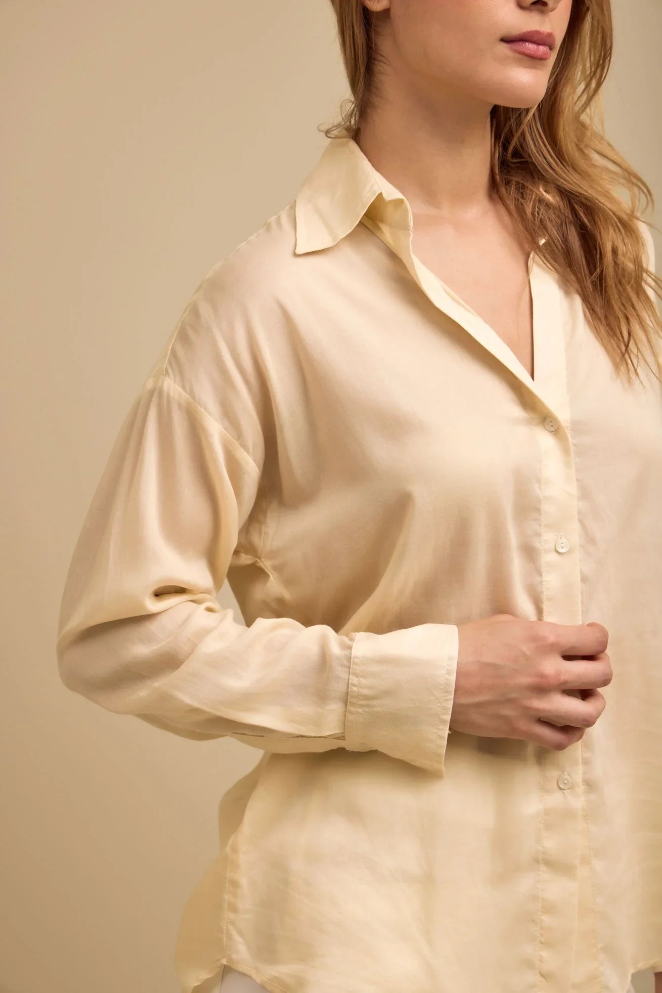 Camisa Odisea Vainilla