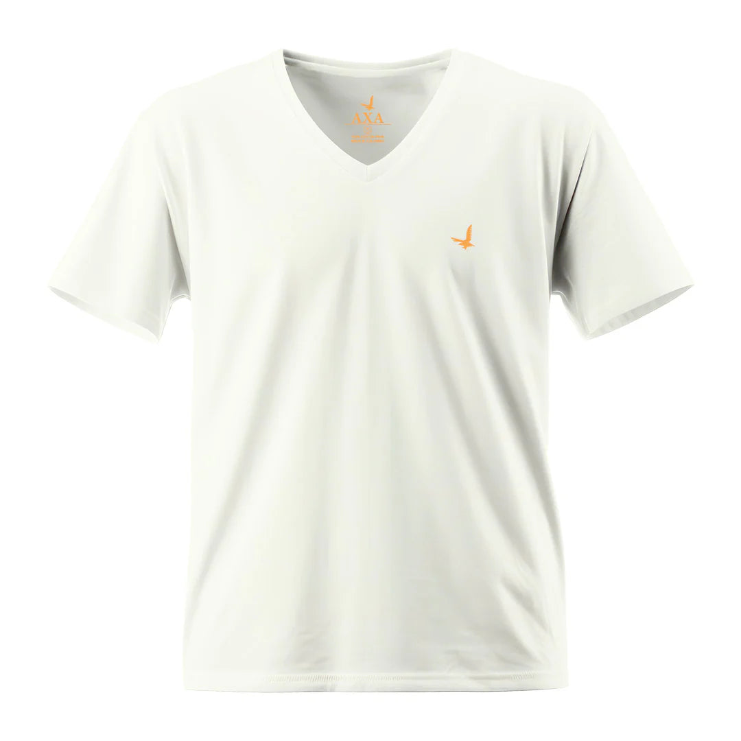 Camiseta Hombre Cuello V Algodón