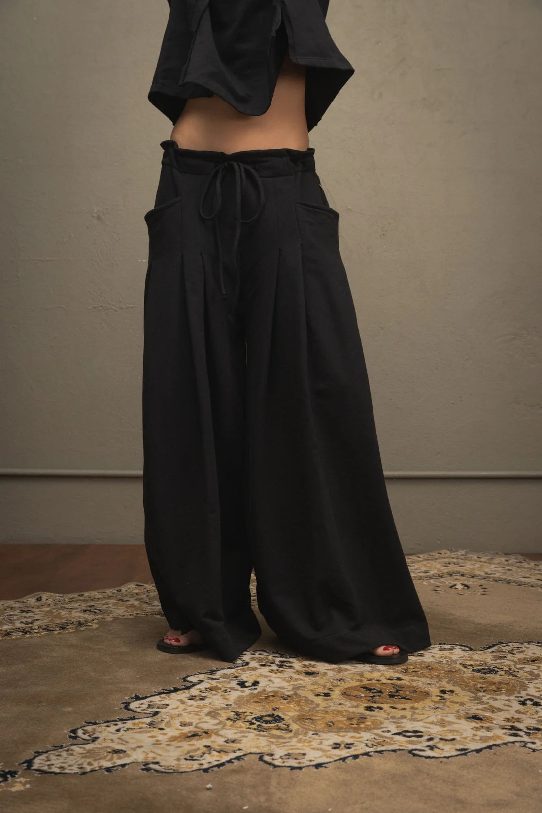 Pantalón Sudadera Negra